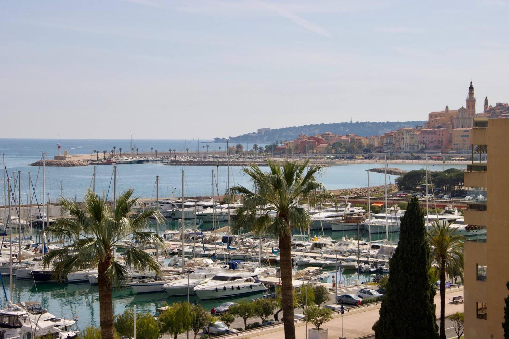 "Le Grand Hotel" Prestigieux Et Unique, Vue Mer Menton Buitenkant foto